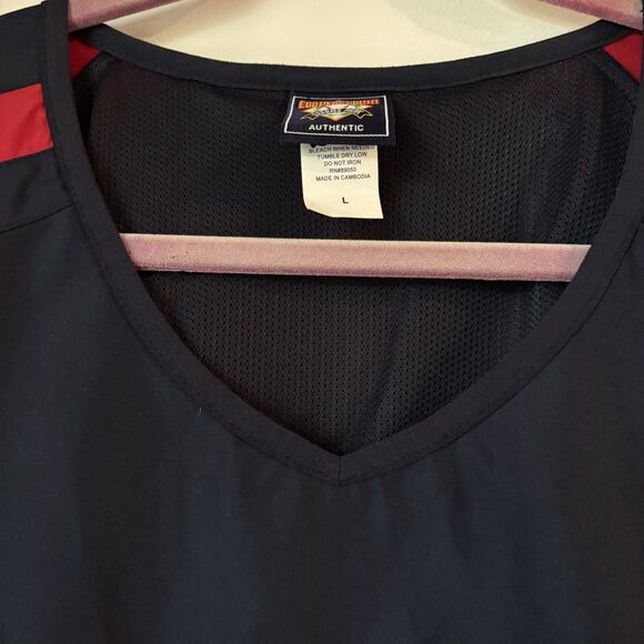 Cooperstown Dreams Park Pullover Men L Blue Baseball Short Sleeve Windbreaker - Picture 16 of 16